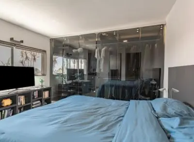 Cama o camas de una habitación en Penthouse Elysium
