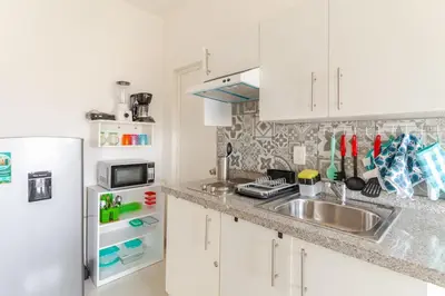 Una cocina o zona de cocina en Department Very Located in Traditional Acapulco