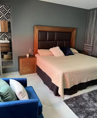 Cama o camas de una habitación en Casa Framboyanes