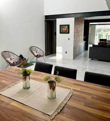 Zona de estar de Casa Framboyanes