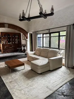 Zona de estar de Enchanting Hacienda-Style Retreat in Cuernavaca