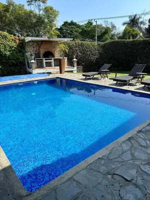Piscina en o cerca de Enchanting Hacienda-Style Retreat in Cuernavaca