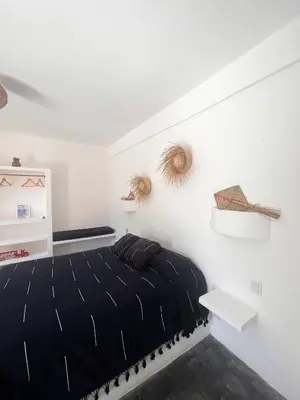 Cama o camas de una habitación en Casa Leone La Punta