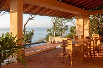 Paisaje cerca de esta villa