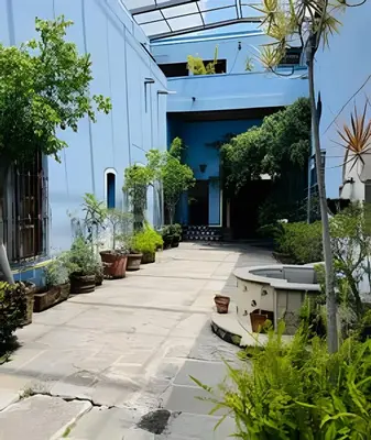 Jardín al aire libre en Casa en el Corazón del Centro Histórico| 907+ Est