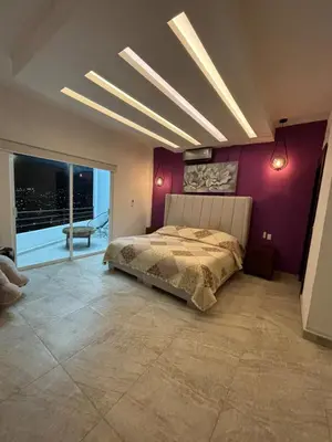 Cama o camas de una habitación en Casa Rubi