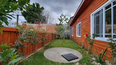Jardín al aire libre en ramizcabaña miahuatlan