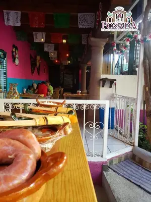 Zona de estar de Posada Ali