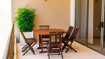 Plano de Luxury 2 bedroom condo by the beach