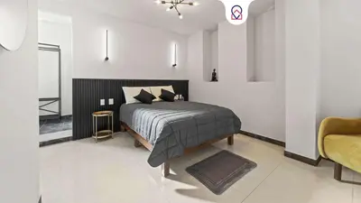 Cama o camas de una habitación en Hotel Boutique Árbol de la Vida