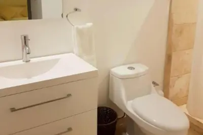 Un baño de Apartamento Frente al Mar en Acapulco