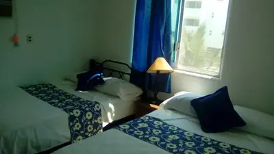 Cama o camas de una habitación en Casa Marina Antonella