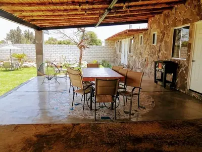Un patio o zona al aire libre en Villas ARVEM 2 enjoy nature