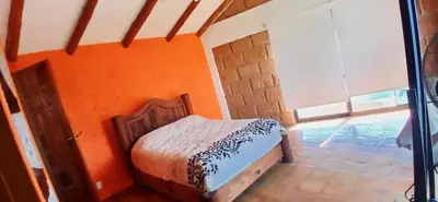 Cama o camas de una habitación en Quinta Cristina Burgos