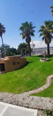 Jardín al aire libre en Quinta Cristina Burgos