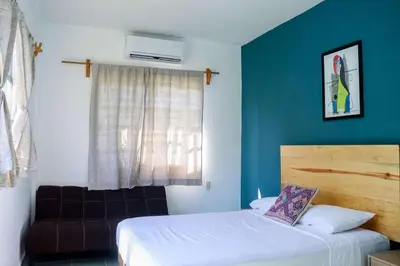 Cama o camas de una habitación en Casa Aurelia