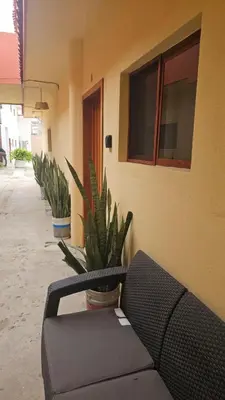 Zona de estar de Suite el Ángel #4