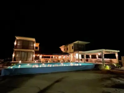 Piscina en o cerca de Casa de Playa