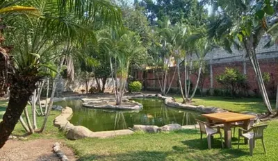 Jardín al aire libre en Lago24 Habitaciones