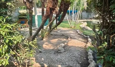 Jardín al aire libre en Lago24 Habitaciones
