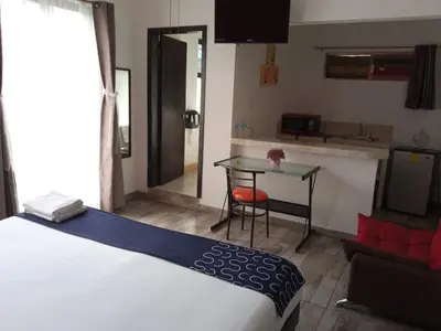 Cama o camas de una habitación en Hotel Gandag