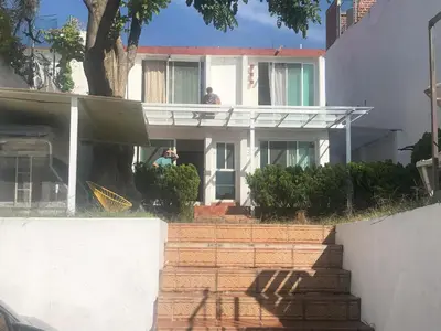 Plano de Casa de descanso con alberca y billar en Cuernavaca