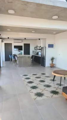 Plano de Punta Conejo Casa Cielo frente a la playa