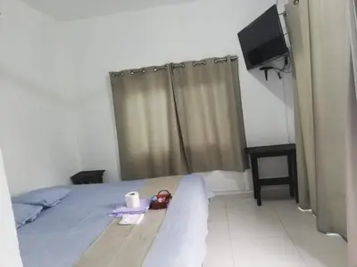 Cama o camas de una habitación en Villa Ge
