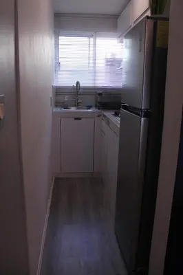 Una cocina o zona de cocina en Excelente departamento en jardín Balbuena y mundial de futbol 2026