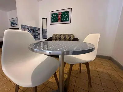 Zona de estar de Departamento a 4 min del Centro