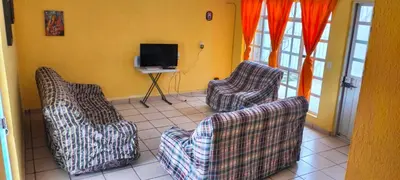 Una televisión o centro de entretenimiento en Casa Tlatlauqui