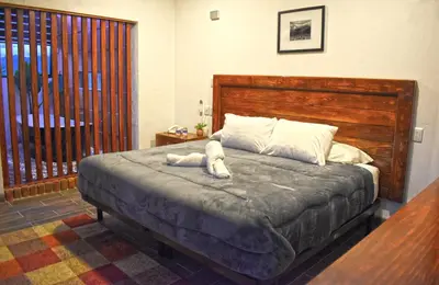 Cama o camas de una habitación en Hotel Casa Cantera