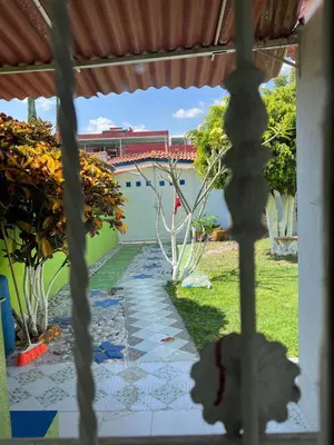 Jardín al aire libre en Casa Rústica los Arcos