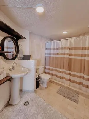 Un baño de Casa Boca Chica