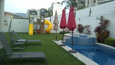 Piscina en o cerca de Unforgettable home in Paraiso Country Club, Morelos