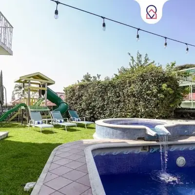 Spacious House with Pool in Lomas de Cocoyoc 3 Bedrooms