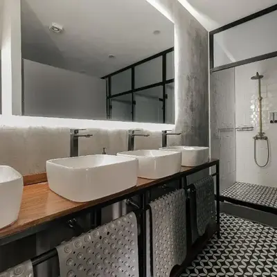 Luxury hostel shared mixed room