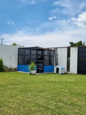 Jardín al aire libre en Casa mahuizo