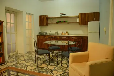 Una cocina o zona de cocina en Hotel Casa San Miguel Arcángel