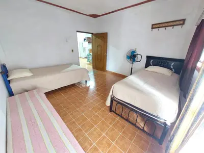 Cama o camas de una habitación en Terrazas Hotel and Hostel