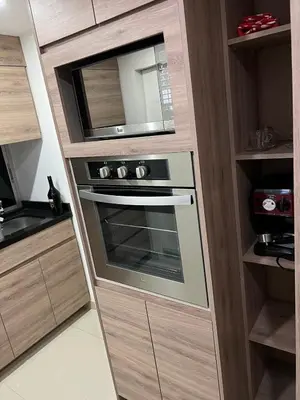 Una cocina o zona de cocina en Spectacular PH with office in front of Perisur