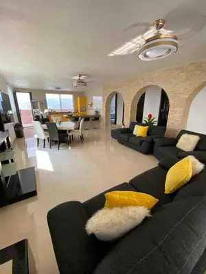 Zona de estar de Casa Los Arcos