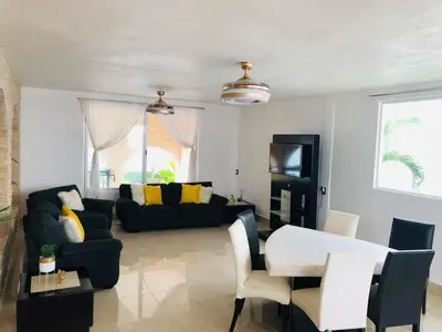 Zona de estar de Casa Los Arcos