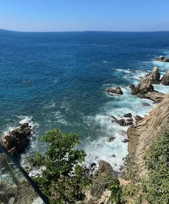 Plano de Acapulco, gro Junto al mar