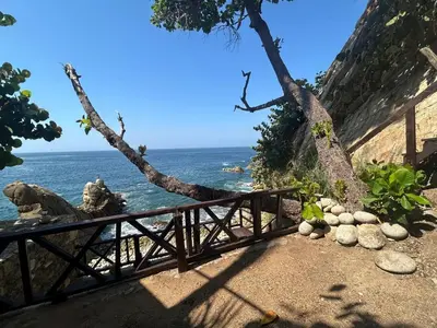 Plano de Acapulco, gro Junto al mar