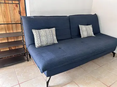 Zona de estar de Comfortable room tajin