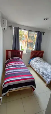 Cama o camas de una habitación en Apartment with Xochimilco garage