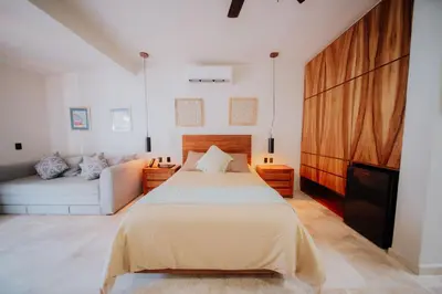 Cama o camas de una habitación en Villa Marena Hotel Boutique