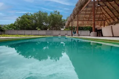 Piscina en o cerca de Villa Tulipan las estacas morelos