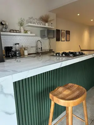 Una cocina o zona de cocina en Encanto Taxqueño